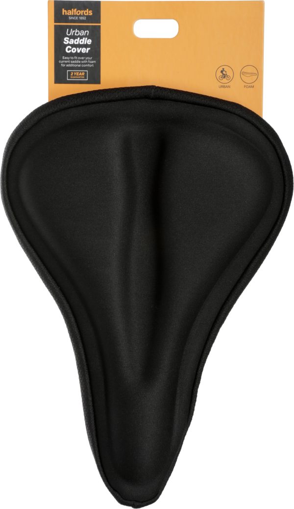 £8.00 Halfords Urban Saddle Cover Bike Saddle Shop UK