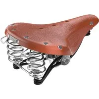 Brooks England B66 Short Female Saddle with Steel Rails