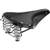 Brooks England B67-S Short Saddle with Steel Rails - Black