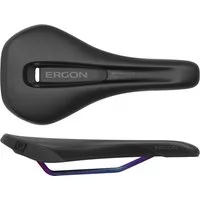 Ergon SM Enduro Comp Male Saddle with CrMo Rails - Oilslick