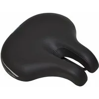 ISM Urbaine Saddle with Satin Steel Rails - Black