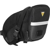 Topeak Aero Wedge - Strap Mount Saddle Bag - Black