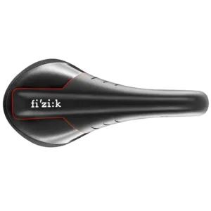 Fizik Gobi M5 VS Magnesium MTB Saddle - Black / Red