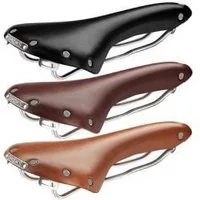 Brooks B15 Swallow Chrome Rail Saddle Black