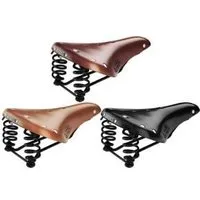 Brooks Flyer Short Saddle For Women And Smaller Riders Black