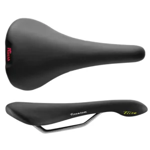 Selle Italia Flite 1990 TI Road Saddle - Black