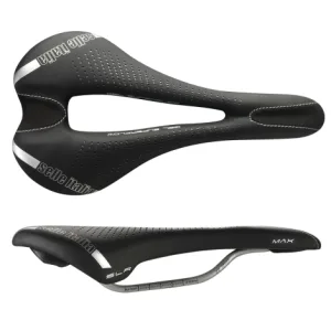 Selle Italia Max SLR Gel TI316 Superflow Road Saddle - Black / L3