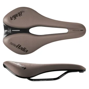 Selle Italia Novus Boost Evo TM Superflow Gravel Saddle - Mud Brown / L3