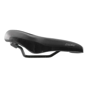 DDK D-123MF Comfort Plus Unisex City/Trekking Saddle  - Black